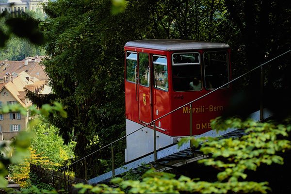 439064 The Marzilibahn, A Cog Tram Transports Passengers A4 Photo Print