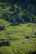 439073 Junfraubahnen In Grindelwald Begins Ascent A4 Photo Print
