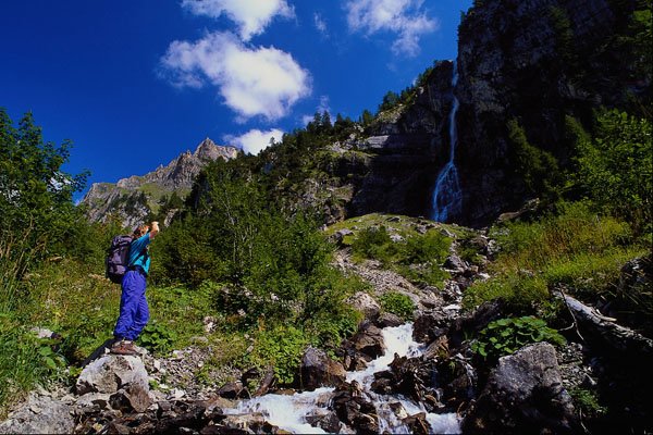 439081 Hiking Up The Wildstrubel Mountain Range Near Lenk A4 Photo Print