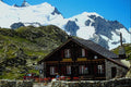439090 Chalets In A Small Village On Lake Thun A4 Photo Print