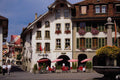 439097 Town Square, Rathausplatz, Thun A4 Photo Print