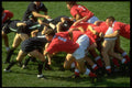 441001 Surging Human Mass In Rugby Scrum, Canada Summer Games A4 Photo Print