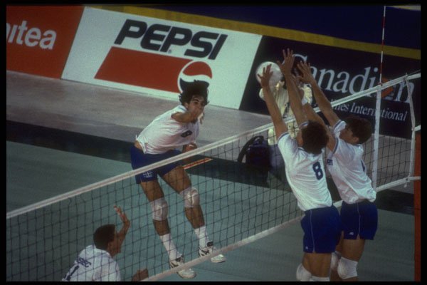 441003 Power Spike, Volleyball, Canada Summer Games A4 Photo Print