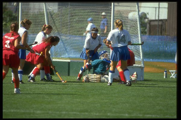 441005 Field Hockey Action, Canada Summer Games A4 Photo Print