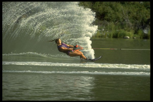 441012 Beauty And Strength, Water skiing, Canada Summer Games A4 Photo Print