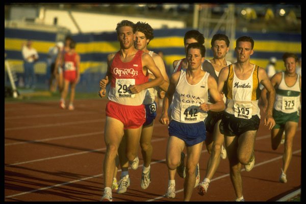 441018 Setting The Pace, Distance Running, Canada Summer Games A4 Photo Print