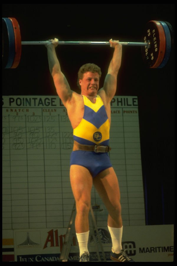 441027 Weightlifting Clean And Jerk, Canada Winter Games A4 Photo Print