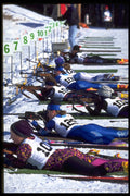 441029 Biathlon Prone Position, Wapiti Nordic Center A4 Photo Print