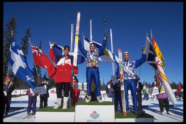 441034 Biathlon Medalists A4 Photo Print