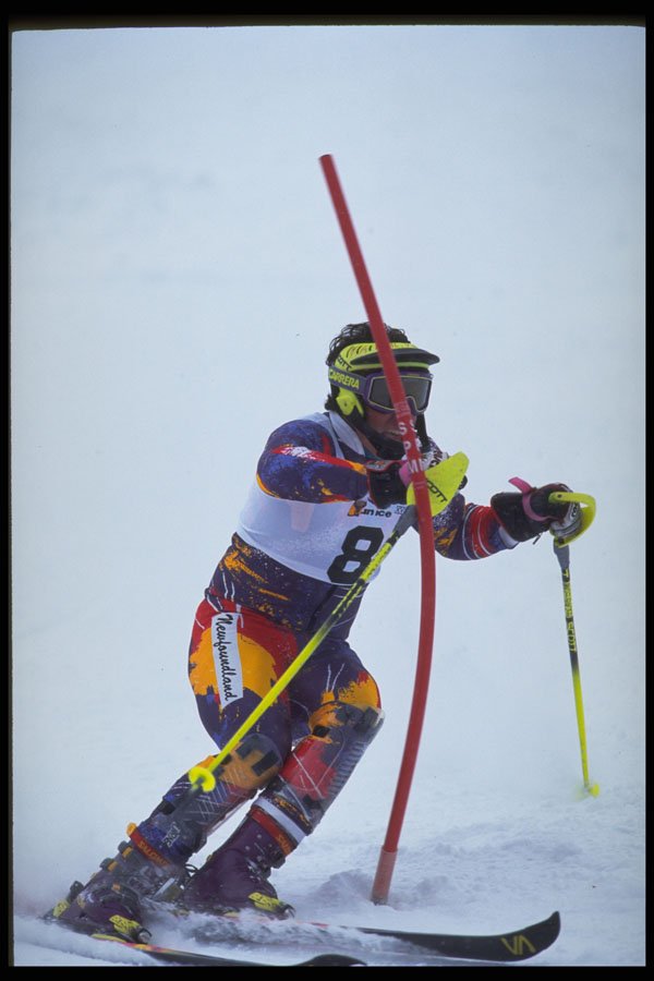 441042 Slalom Racing A4 Photo Print