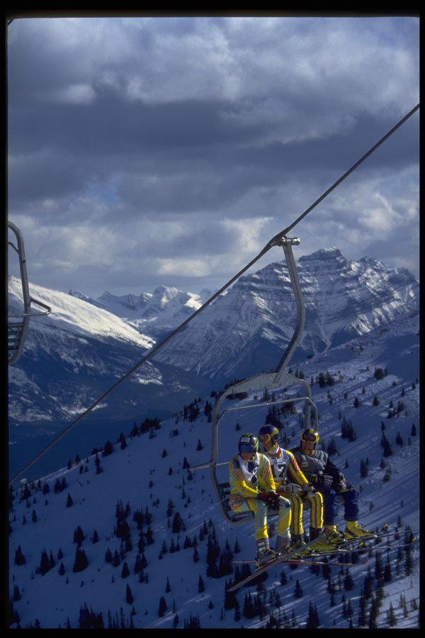 441052 Spectacular Setting, Marmot Basin, Jasper, Alberta A4 Photo Print