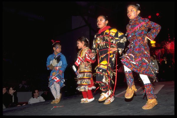441066 Native Children A4 Photo Print
