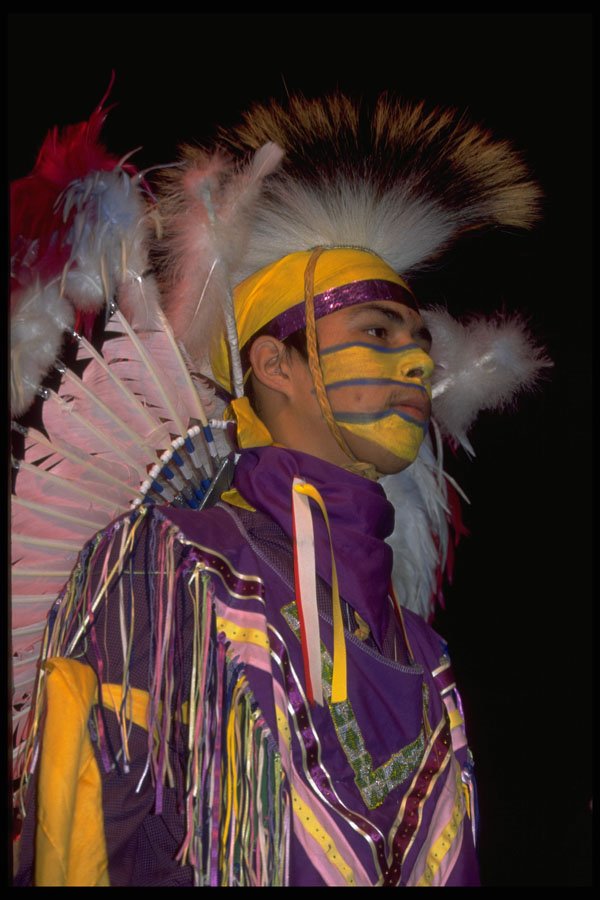 441071 Painted Faces A4 Photo Print
