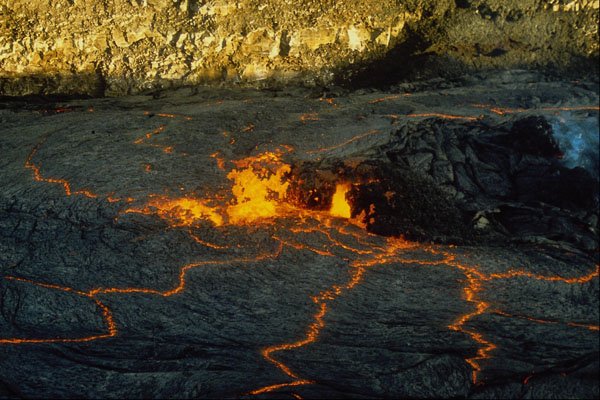 442006 Lava Fountain, Halemaumau A4 Photo Print