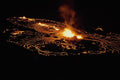 442014 Halemaumau Floor Lava Fountains A4 Photo Print