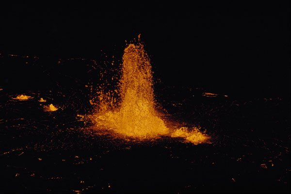 442053 Lava Fountains, Halemaumau A4 Photo Print