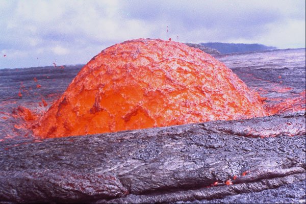 442054 Lava Bubble, Mauna Ulu A4 Photo Print