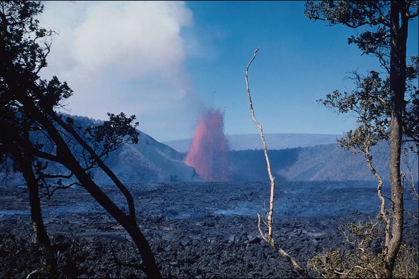 442060 Kilauea Iki Floor A4 Photo Print
