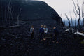 442061 Kilauea Iki Ash Cone Blocking Road A4 Photo Print