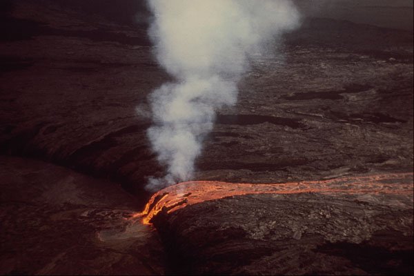 442075 Lava Cascade, Aloi Crater A4 Photo Print