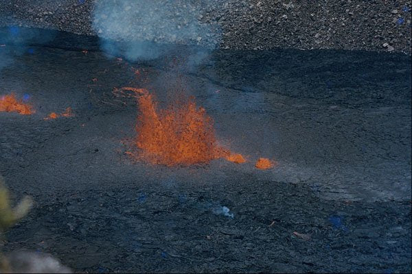 442077 Lava Fountains, Halemaumau A4 Photo Print