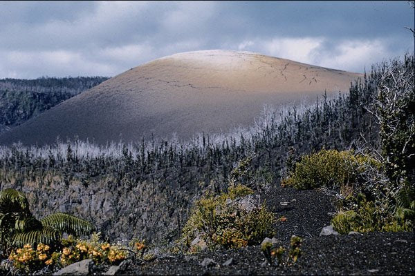 442084 Puu Puai Cinder Cone A4 Photo Print