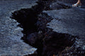 442086 Earthquake Crack In Road, Kapoho A4 Photo Print