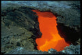 442093 Lava Flowing Like A River Through A Skylight A4 Photo Print