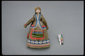 443003 Russian Flax Doll A4 Photo Print