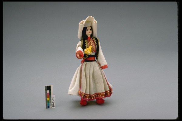 443021 Greek Doll A4 Photo Print