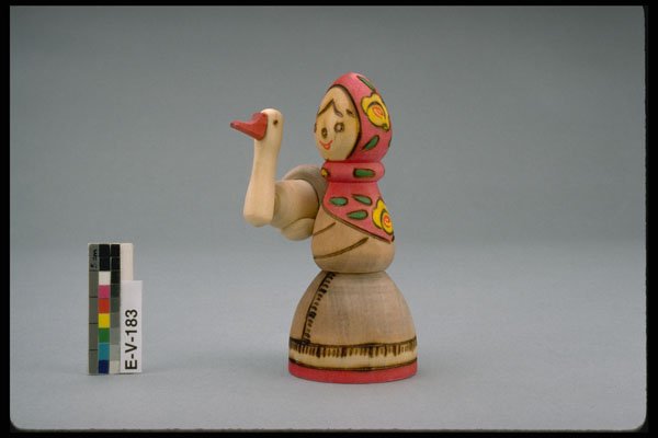 443051 Russian Figurine A4 Photo Print
