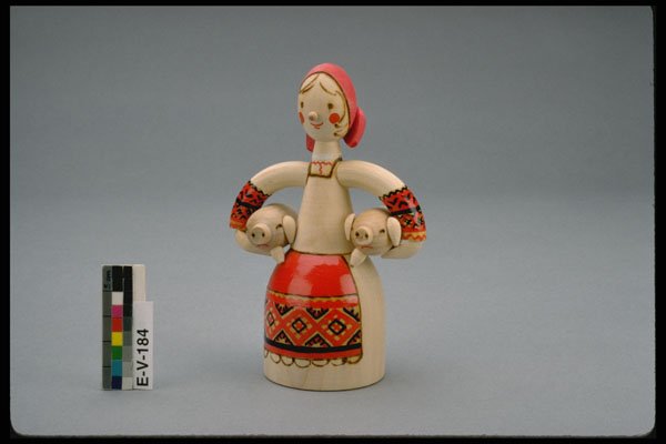 443053 Russian Figurine A4 Photo Print