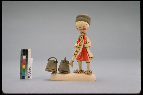 443055 Russian Figurine A4 Photo Print