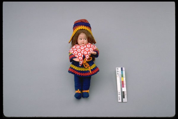 443080 Swedish Doll A4 Photo Print