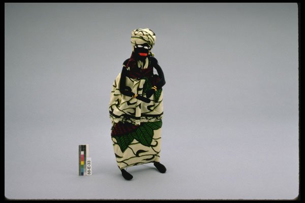 443087 Nigerian Doll A4 Photo Print