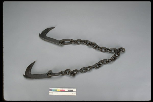 444072 Log Shackles A4 Photo Print
