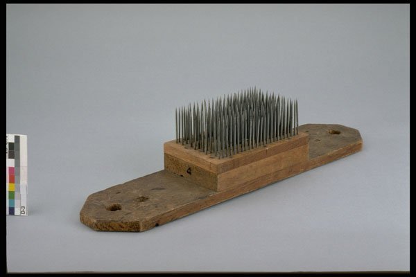 444093 Flax Hackle A4 Photo Print