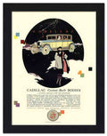 445 cadillac 1928 2 Vintage Advert A4 Photo Print