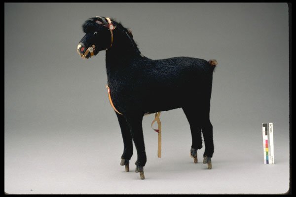 445014 Wooden Horse A4 Photo Print