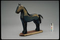 445019 Wooden Horse A4 Photo Print