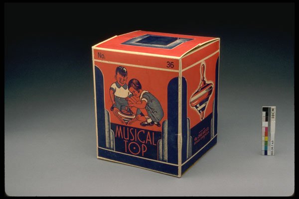 445063 Musical Top Box A4 Photo Print
