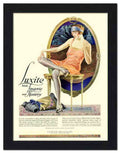 446 luxite lingerie ernest brierly 1928 2 Vintage Advert A4 Photo Print