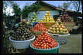 446008 Fruit Stand, Lake Batur, Bali A4 Photo Print