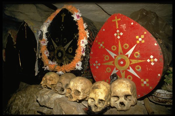 446022 Inside Burial Cave A4 Photo Print