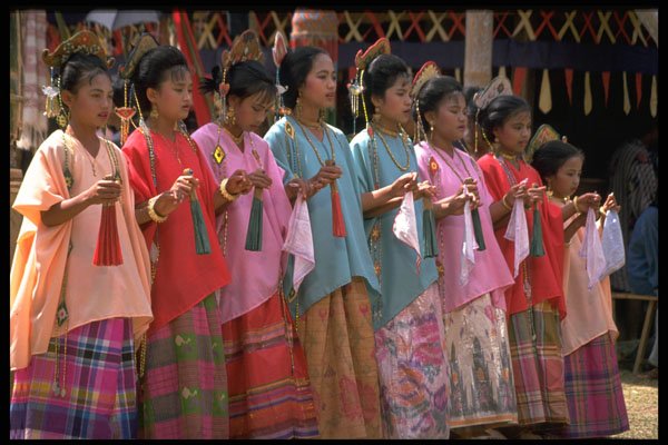 446028 Dancers, Funeral Ceremony A4 Photo Print