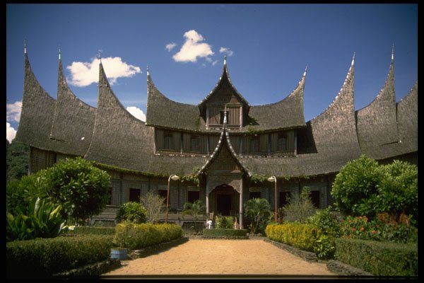 446046 Minangkabau House, Sumatra A4 Photo Print