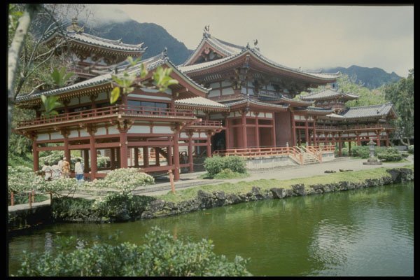 446051 Buddhist Temple A4 Photo Print