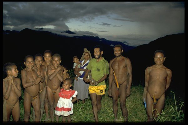 446079 Yali People, Membagam A4 Photo Print