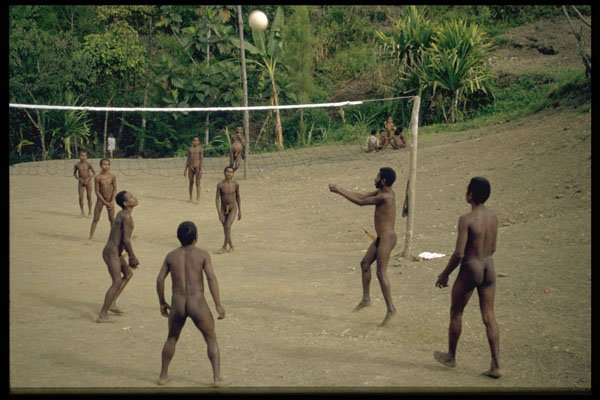 446081 Volleyball Match, Membagam A4 Photo Print