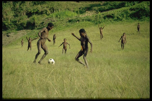 446082 Football Match, Membagam A4 Photo Print